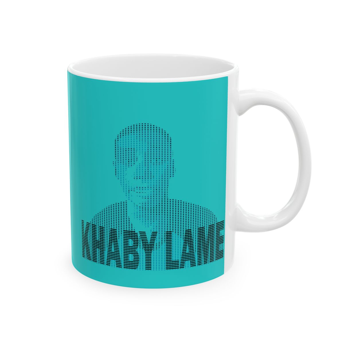 Teal Accent Mug | Khaby Lame
