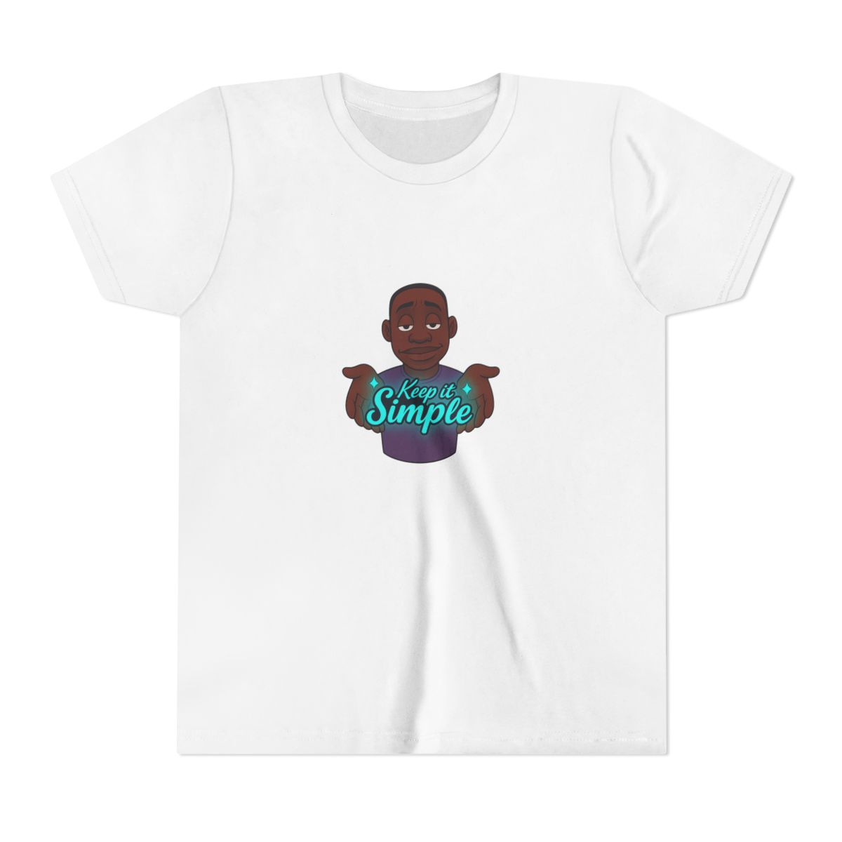 Keep It Simple Minimalist Kids T Shirt